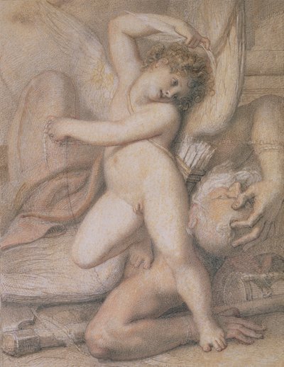 Cupid Plucking the Wings of Time by Richard Cosway